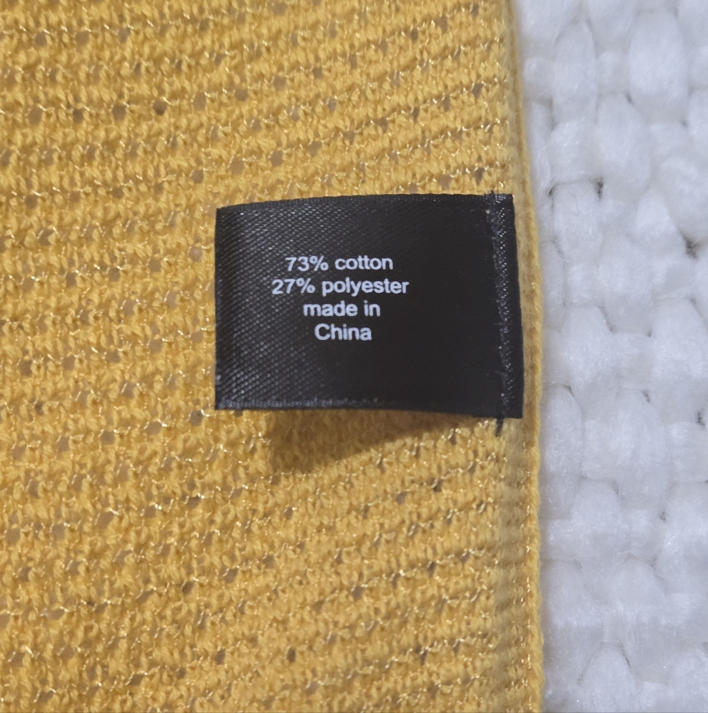 LANE BRYANT Mustard Yellow Open-Front Kimono Duster Size 14/20 - Picture 14 of 14